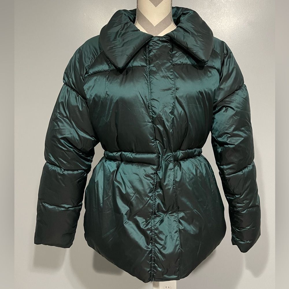 Puffy‎ Green Women’s Jacket (Medium)